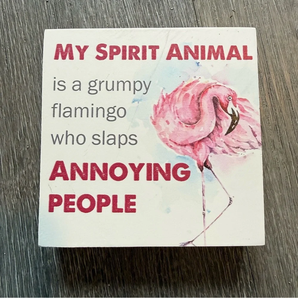 Flamingo Spirit Animal Sign